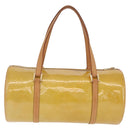 LOUIS VUITTON Monogram Vernis Bedford Hand Bag Beige M91006 LV Auth 216218V-3