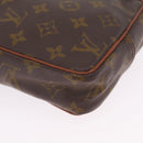 LOUIS VUITTON Monogram Danube MM Shoulder Bag M45264 LV Auth 216246-10