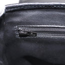 Valentino Shoulder Bag Leather Black Gold Auth 216251A-24