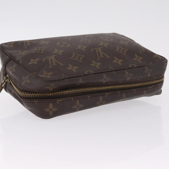 LOUIS VUITTON Monogram Trousse Toilette 23 Clutch Bag M47524 LV Auth 216252A
