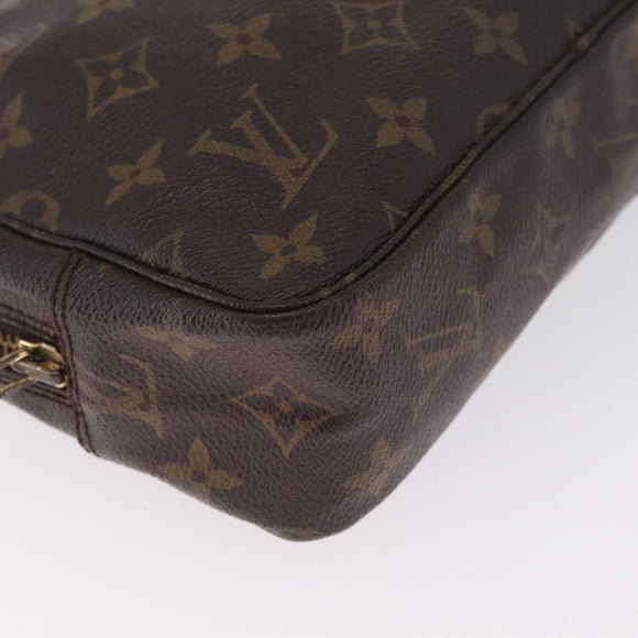 LOUIS VUITTON Monogram Trousse Toilette 23 Clutch Bag M47524 LV Auth 216252A