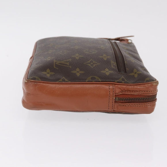LOUIS VUITTON Monogram Pochette Sports Clutch Bag LV Auth 216253