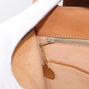 CELINE Macadam Canvas Hand Bag PVC Leather Brown Gold Auth 216265-20