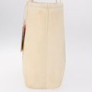 CHANEL Mobile Art Pavilion Tote Bag Coated Canvas Ivory Silver CC Auth 216269-4