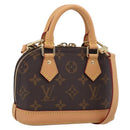 LOUIS VUITTON Monogram Nano Alma Hand Bag M82717 LV Auth 216276SAM-1