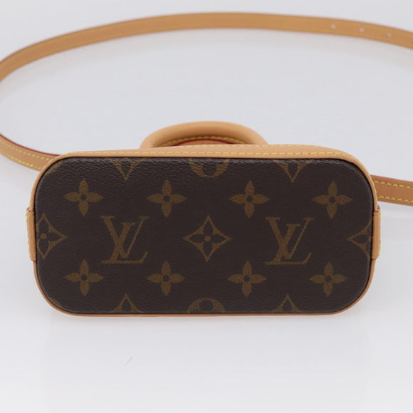 LOUIS VUITTON Monogram Nano Alma Hand Bag M82717 LV Auth 216276SAM