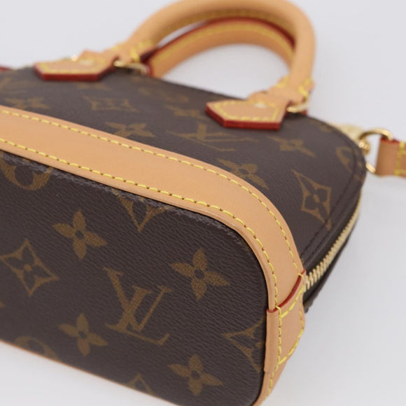 LOUIS VUITTON Monogram Nano Alma Hand Bag M82717 LV Auth 216276SAM