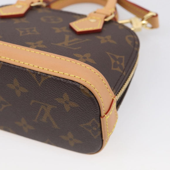 LOUIS VUITTON Monogram Nano Alma Hand Bag M82717 LV Auth 216276SAM