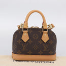 LOUIS VUITTON Monogram Nano Alma Hand Bag M82717 LV Auth 216276SAM-22