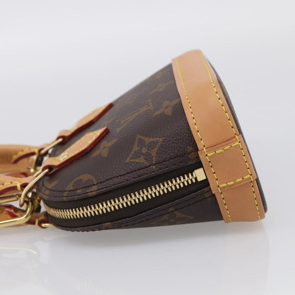 LOUIS VUITTON Monogram Nano Alma Hand Bag M82717 LV Auth 216276SAM