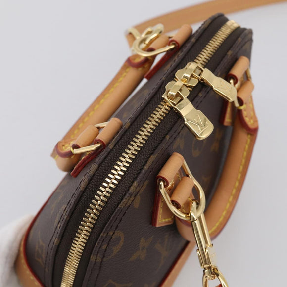 LOUIS VUITTON Monogram Nano Alma Hand Bag M82717 LV Auth 216276SAM