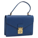 LOUIS VUITTON Epi Concorde Hand Bag Blue M52135 LV Auth 216288-1