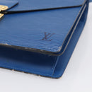 LOUIS VUITTON Epi Concorde Hand Bag Blue M52135 LV Auth 216288-10
