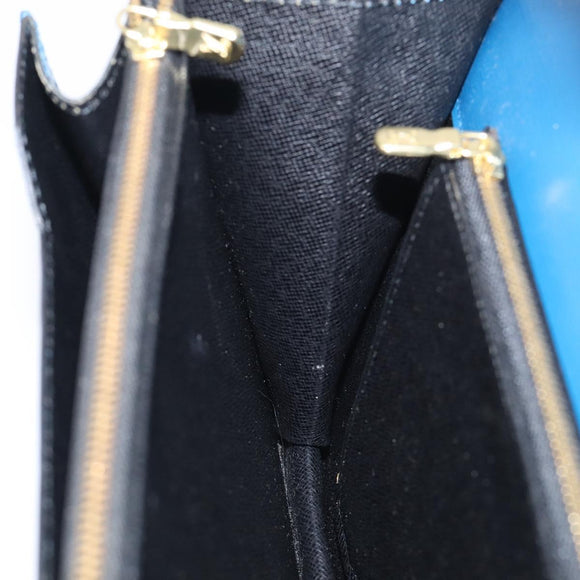 LOUIS VUITTON Epi Concorde Hand Bag Blue M52135 LV Auth 216288