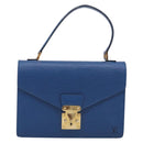 LOUIS VUITTON Epi Concorde Hand Bag Blue M52135 LV Auth 216288-2