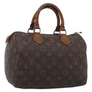LOUIS VUITTON Monogram Speedy 25 Hand Bag M41528 LV Auth 216295-1