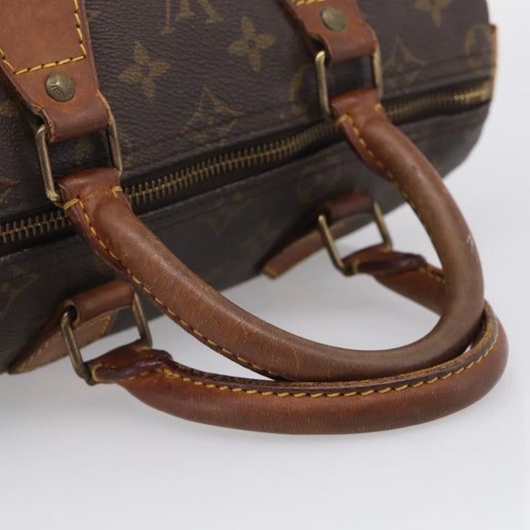 LOUIS VUITTON Monogram Speedy 25 Hand Bag M41528 LV Auth 216295