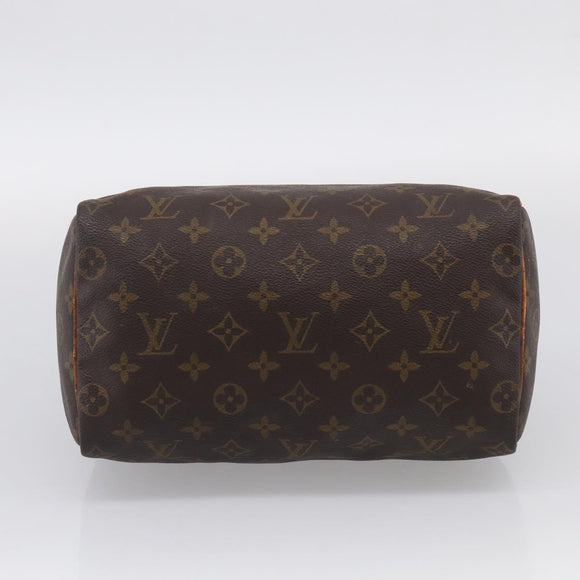 LOUIS VUITTON Monogram Speedy 25 Hand Bag M41528 LV Auth 216295