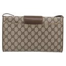 GUCCI GG Supreme Shoulder Bag PVC Beige Gold 904 02 050 Auth 216297-3