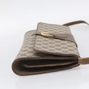 GUCCI GG Supreme Shoulder Bag PVC Beige Gold 904 02 050 Auth 216297-5