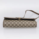 GUCCI GG Supreme Shoulder Bag PVC Beige Gold 904 02 050 Auth 216297-9