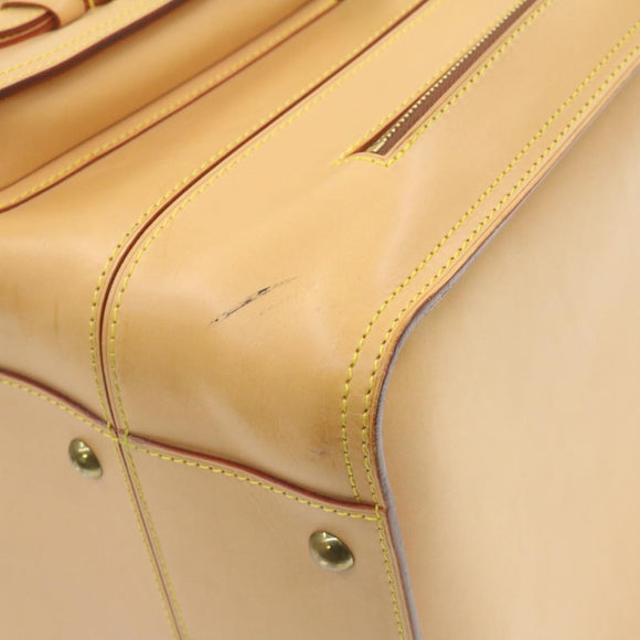 LOUIS VUITTON Nomad Travel Boston Bag Special order Beige LV Auth 22115SV