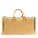 LOUIS VUITTON Nomad Travel Boston Bag Special order Beige LV Auth 22115SV-4