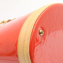 LOUIS VUITTON Monogram Vernis Bucket PM Shoulder Bag SP Order Rouge Auth 22324SM-8