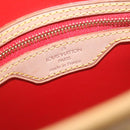 LOUIS VUITTON Monogram Vernis Bucket PM Shoulder Bag SP Order Rouge Auth 22324SM-18