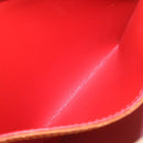 LOUIS VUITTON Monogram Vernis Bucket PM Shoulder Bag SP Order Rouge Auth 22324SM-21