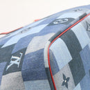 LOUIS VUITTON Monogram Denim Neverfull MM Tote Bag Blue M44981 LV Auth 22325SM-15