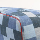 LOUIS VUITTON Monogram Denim Neverfull MM Tote Bag Blue M44981 LV Auth 22325SM-16