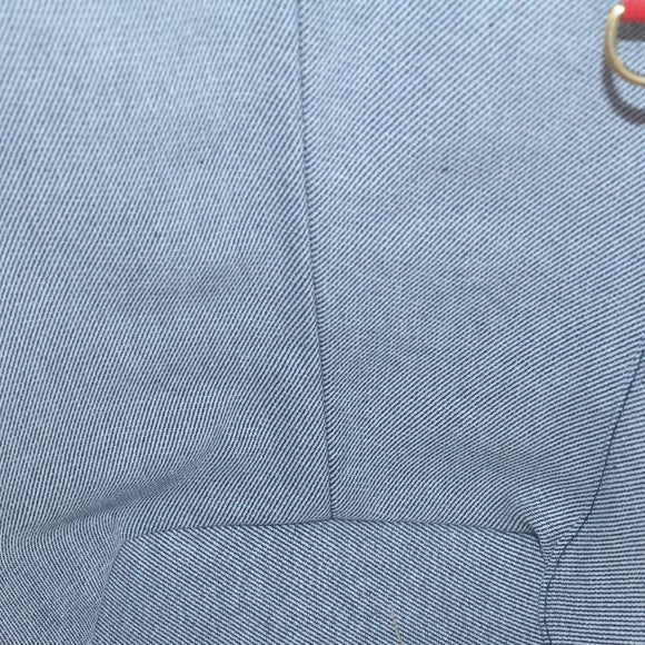 LOUIS VUITTON Monogram Denim Neverfull MM Tote Bag Blue M44981 LV Auth 22325SM