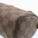 LOUIS VUITTON Damier Ebene Mini Speedy Hand Bag SP Order LV Auth 23260SM-17
