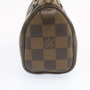 LOUIS VUITTON Damier Ebene Mini Speedy Hand Bag SP Order LV Auth 23260SM-3