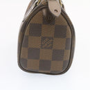 LOUIS VUITTON Damier Ebene Mini Speedy Hand Bag SP Order LV Auth 23260SM-4
