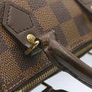 LOUIS VUITTON Damier Ebene Mini Speedy Hand Bag SP Order LV Auth 23260SM-8