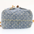 LOUIS VUITTON Monogram Denim Sac a Dos GM Backpack Blue M95056 LV Auth 23405V-13
