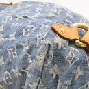 LOUIS VUITTON Monogram Denim Sac a Dos GM Backpack Blue M95056 LV Auth 23405V-17