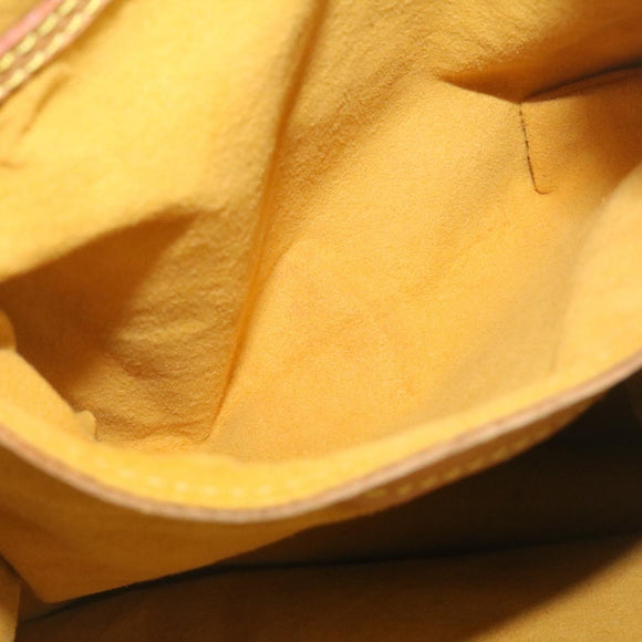 LOUIS VUITTON Monogram Denim Sac a Dos GM Backpack Blue M95056 LV Auth 23405V