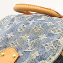 LOUIS VUITTON Monogram Denim Sac a Dos GM Backpack Blue M95056 LV Auth 23405V-4