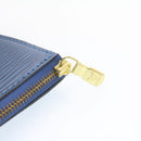 LOUIS VUITTON Epi Pochette Accessoires Pouch Blue M52945 LV Auth 23568AV-11