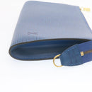 LOUIS VUITTON Epi Pochette Accessoires Pouch Blue M52945 LV Auth 23568AV-6