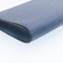 LOUIS VUITTON Epi Pochette Accessoires Pouch Blue M52945 LV Auth 23568AV-8