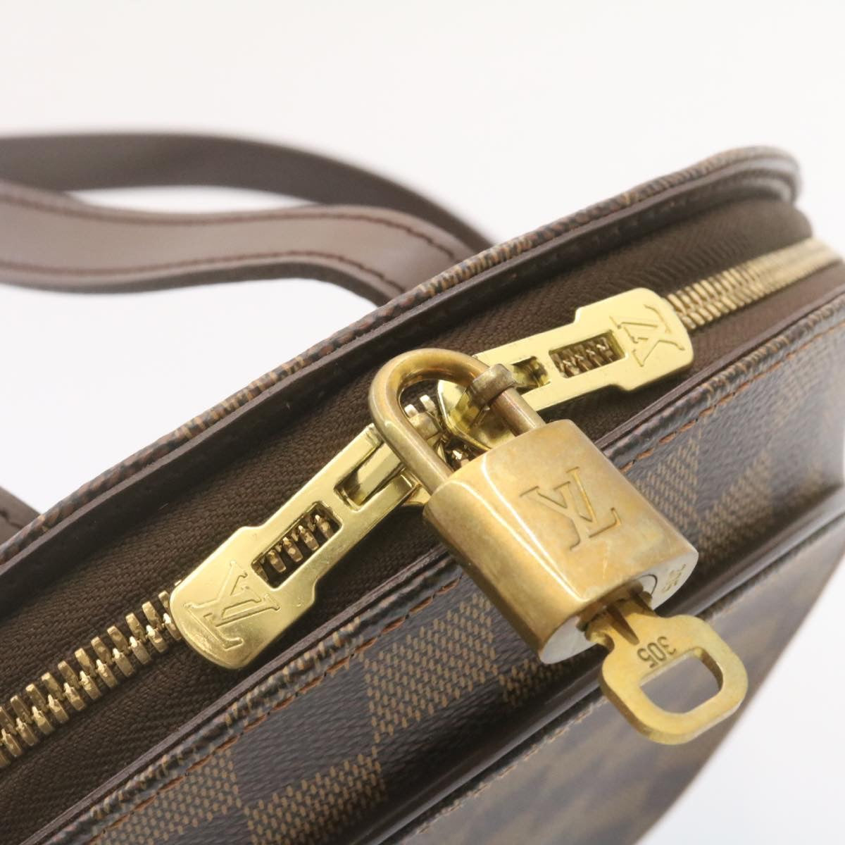 LOUIS VUITTON Damier Ebene Ellipse Sac a Dos Backpack SP  display picture 2