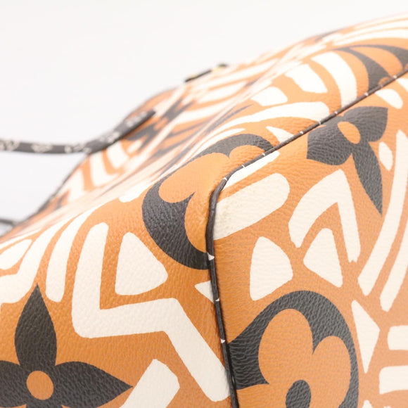 LOUIS VUITTON Monogram Giant Neverfull MM Tote Bag Caramel M56584 LV Auth 24446S