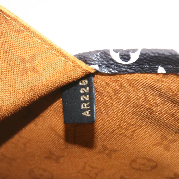 LOUIS VUITTON Monogram Giant Neverfull MM Tote Bag Caramel M56584 LV Auth 24446S