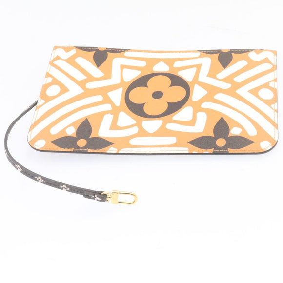 LOUIS VUITTON Monogram Giant Neverfull MM Tote Bag Caramel M56584 LV Auth 24446S