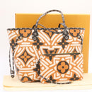 LOUIS VUITTON Monogram Giant Neverfull MM Tote Bag Caramel M56584 LV Auth 24446S-12