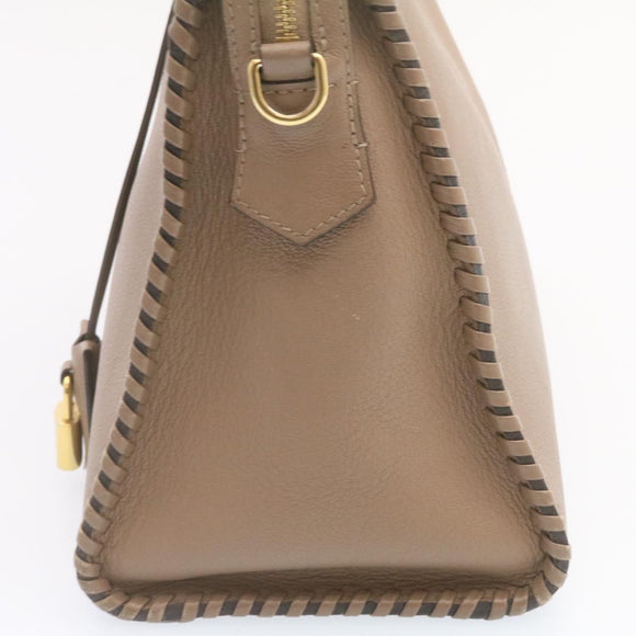 LOUIS VUITTON Very Zip Tote Hand Bag Leather Snake Skin N94301 LV Auth 24504SM